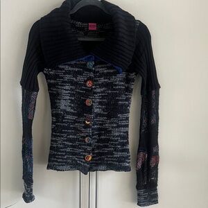 Save the Queen Mohair Blend Y2K Style Cardigan
